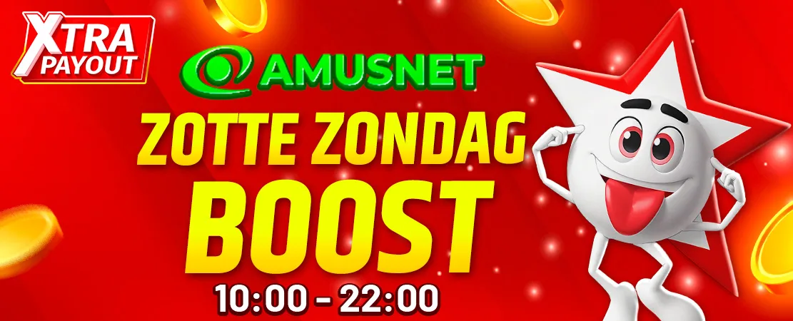 🤪 Zotte Zondag Boost met Amusnet! 🤪