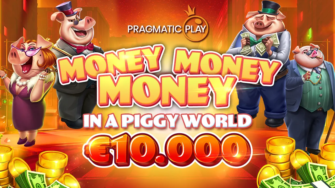 🐽 Gagnez de l'argent supplémentaire pour votre tirelire dans notre nouveau tournoi de 10.000 €.