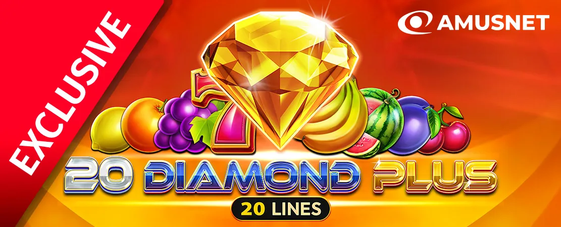 💎 Exclusively at Starcasino! 20 Diamond Plus by Amusnet 💎