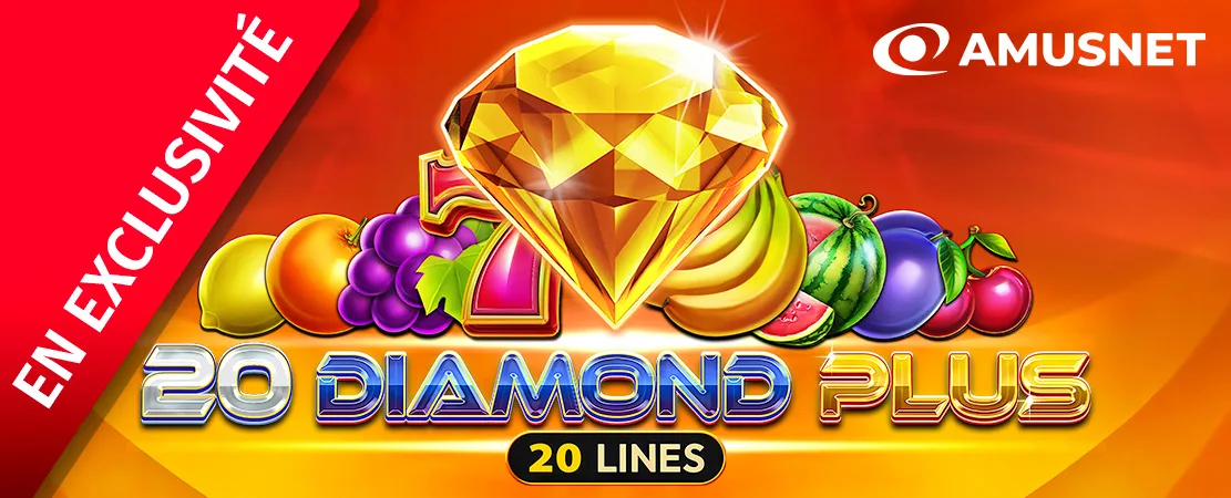 💎 Exclusivement chez Starcasino ! 20 Diamond Plus d'Amusnet 💎