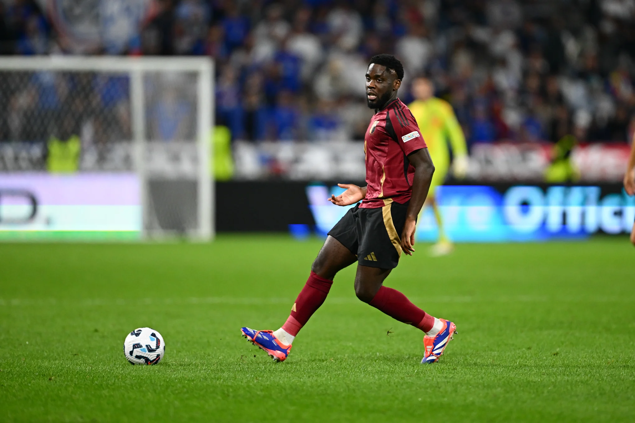 Orel MANGALA of Belgium during the UEFA Nations League 2024/2025 match between France and Belgium at Groupama Stadium on September 9, 2024 in Lyon, France. (Photo by Baptiste Fernandez/Icon Sport) BELGIUM ONLY