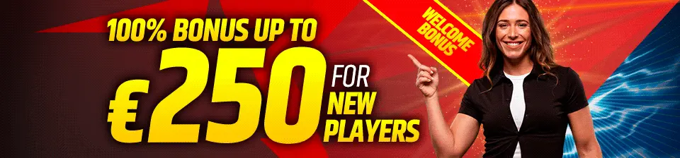 New to Starcasino? Sign up and receive up to €250 extra!