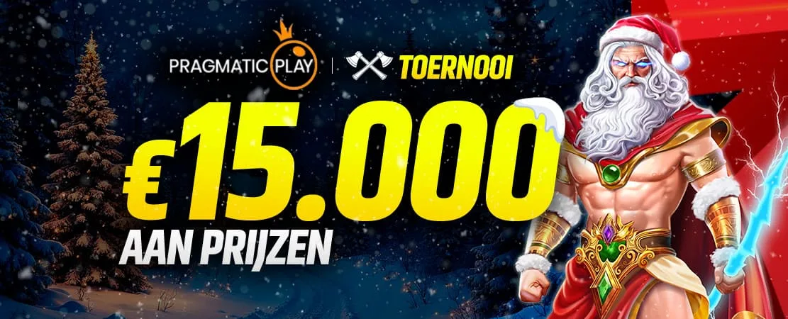 🎄 €15.000 Pragmatic Play Waanzinnige Kerst Toernooi!