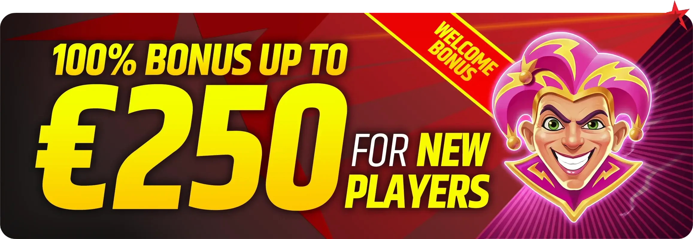 Welcome bonus Page banner 2315x800