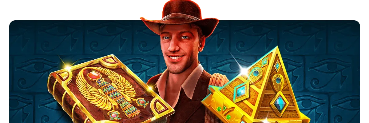 Book of Ra Dice, Book of Rebirth Dice and Coins of Ra Power: top Egyptian slots on Casino King Belgium.