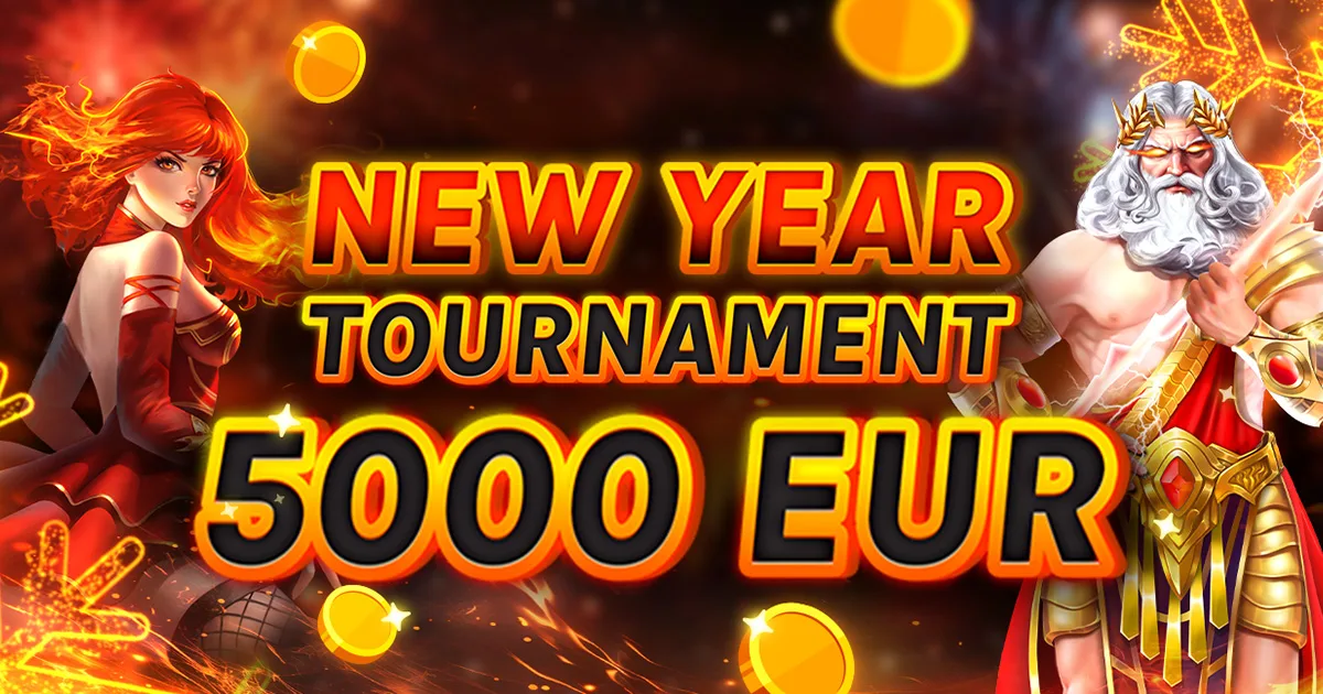 🏆 New Year tournament €5000! 🏆