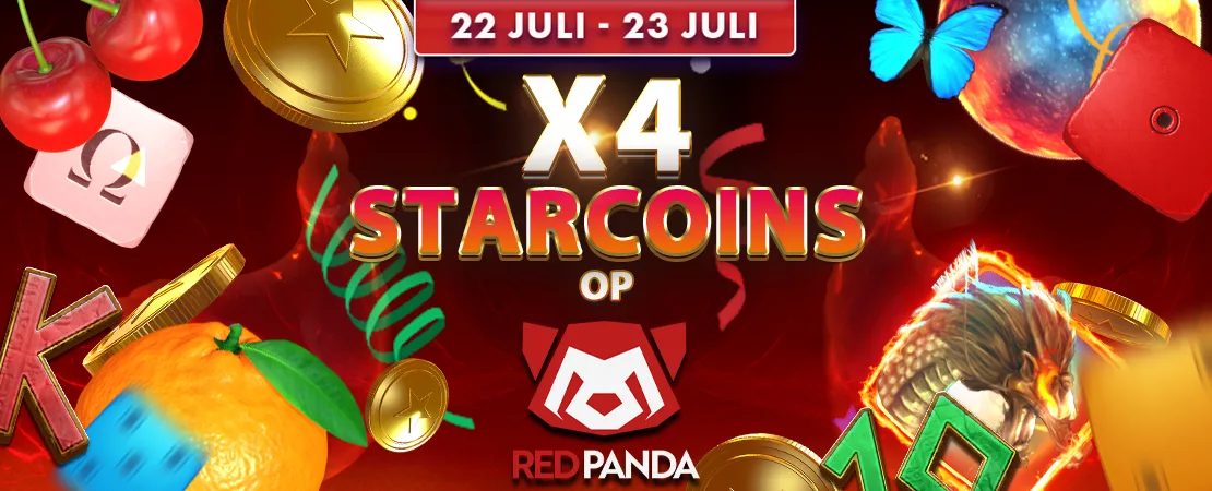 ✨ Geniet van een X4 Starcoins weekend