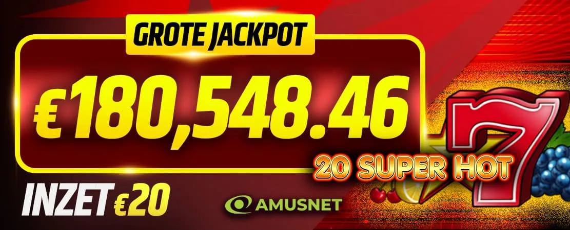 🤑 Jackpot: €180,548.46!