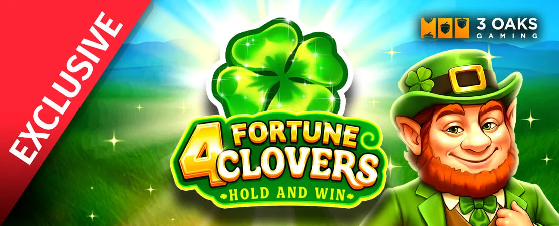 4 Fortune Clovers by 3Oaks: Discover this new exclusive