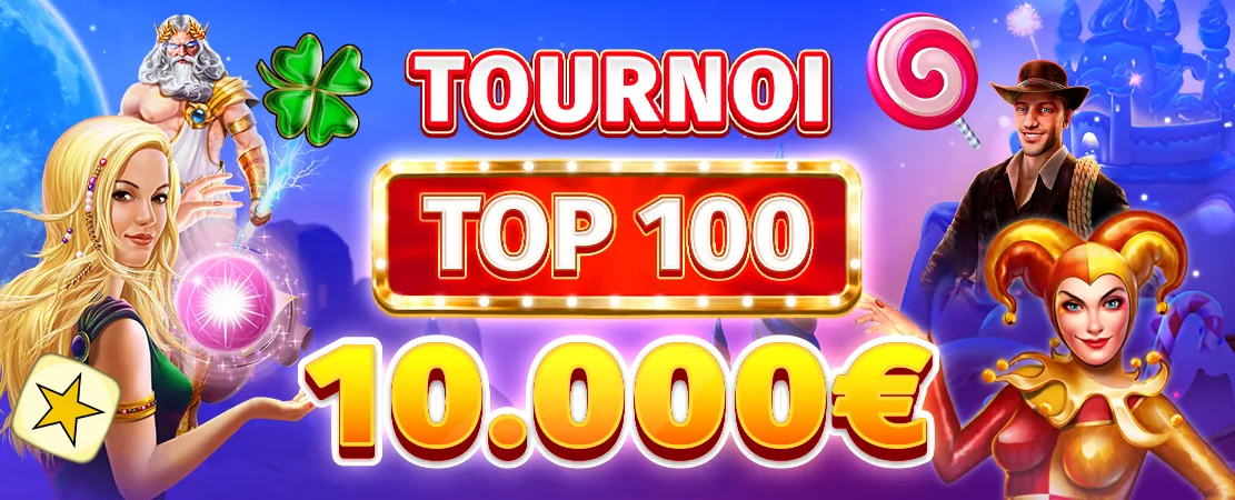 🏆 Tournoi Top 100 de 10.000 €