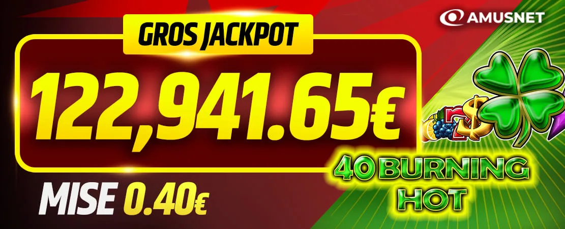 🤑 NOUVEAU GROS JACKPOT 🤑