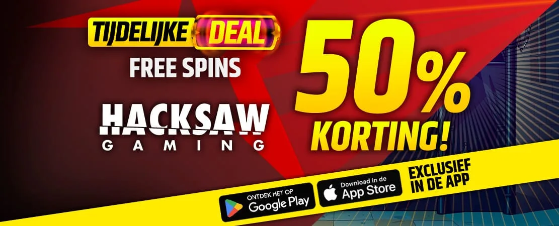 🎁 Tijdelijke Deal: 50% Mega Korting op Free Spins!