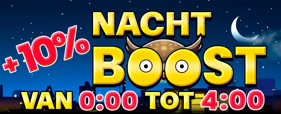 🌙 Kan je niet slapen? Verhoog je winst met de Night Boost!