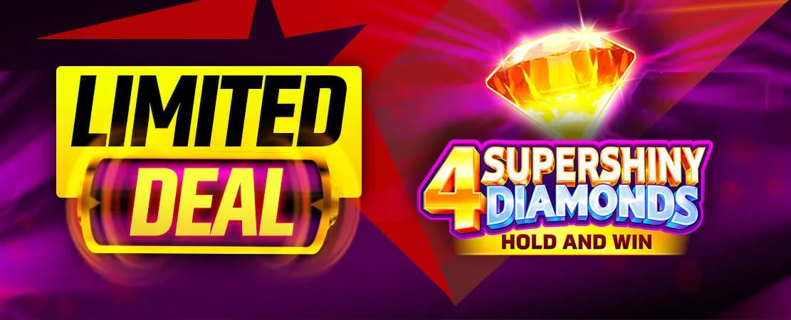 💎 New Limited Deal | 4 Supershiny Diamonds