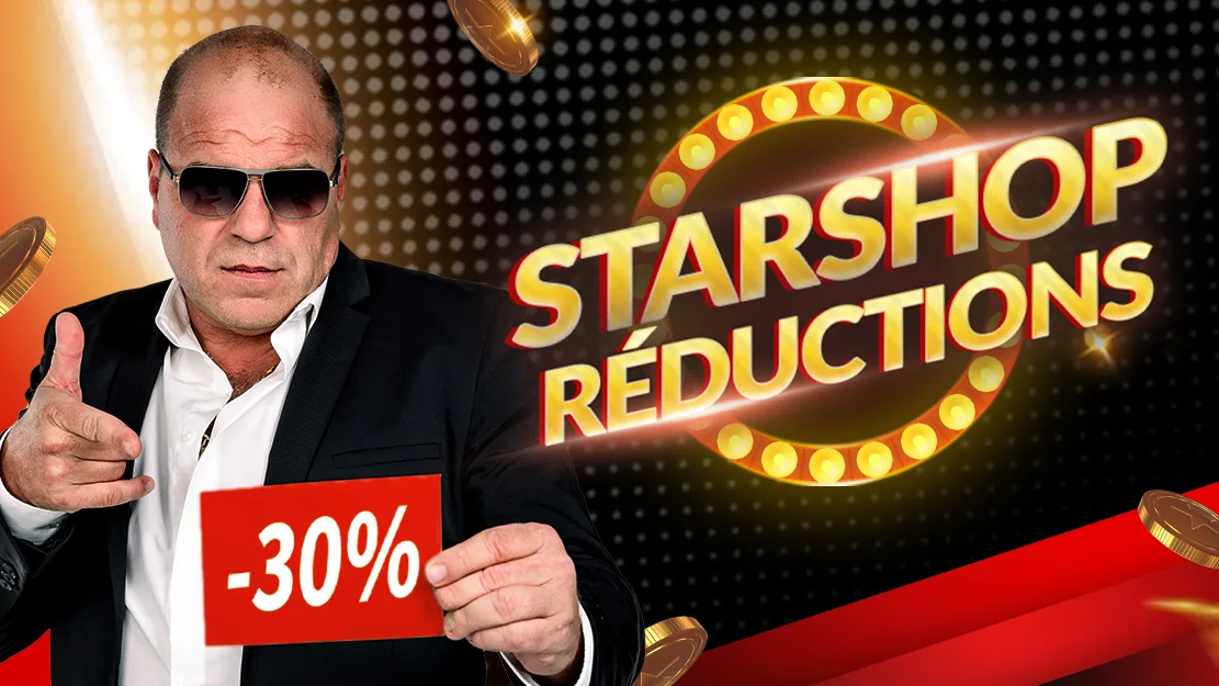 🥳 -30% de réductions sur les vouchers Starcasino dans notre Starshop !