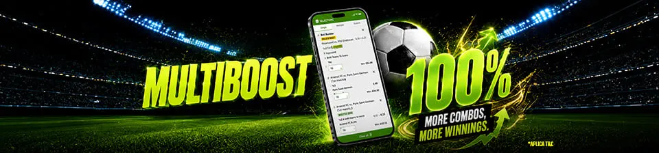 Boost your winnings with combo bets.