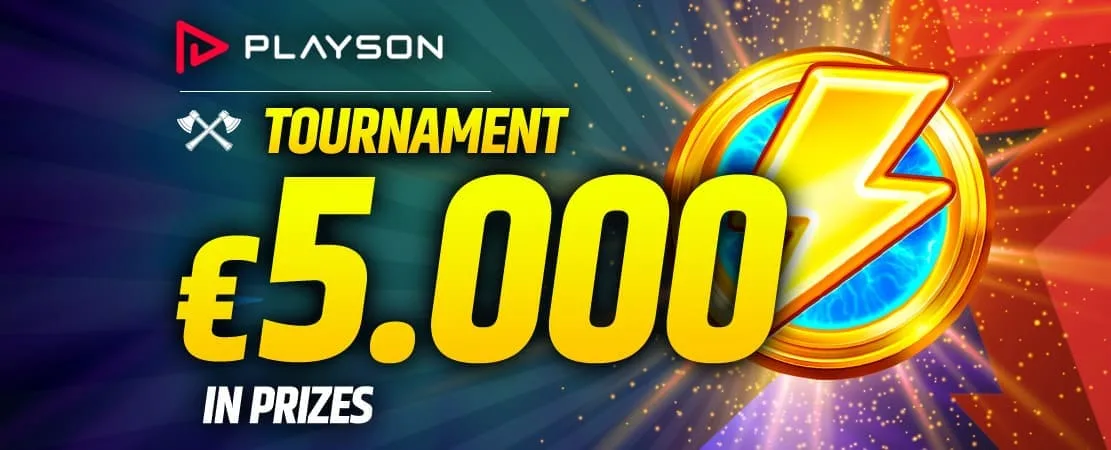 €5,000 Playson Tournament 🎭