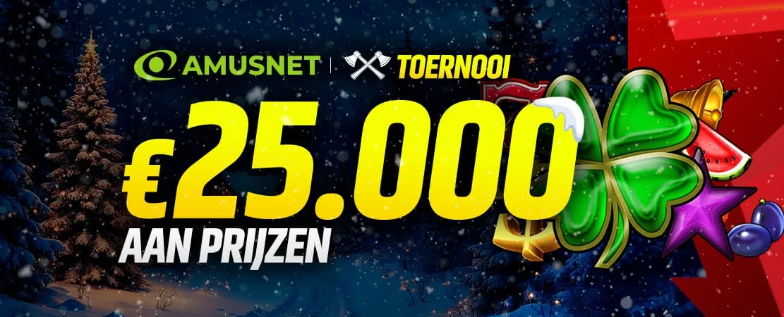 🍀 €25.000 Amusnet Toernooi