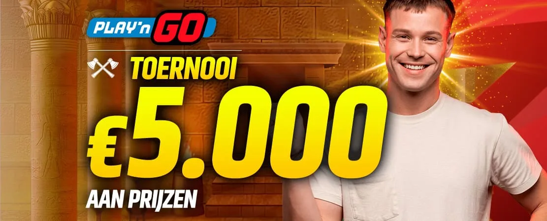 €5.000 Play 'N Go Toernooi 🎮