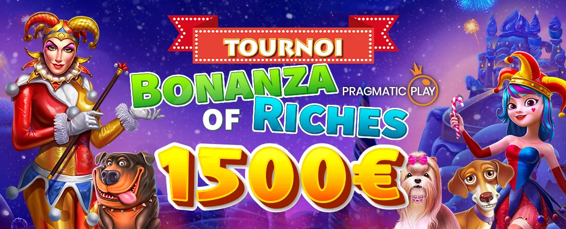 ✨ Bonanza of Riches : Obtenez votre part de l'éblouissante cagnotte ! 