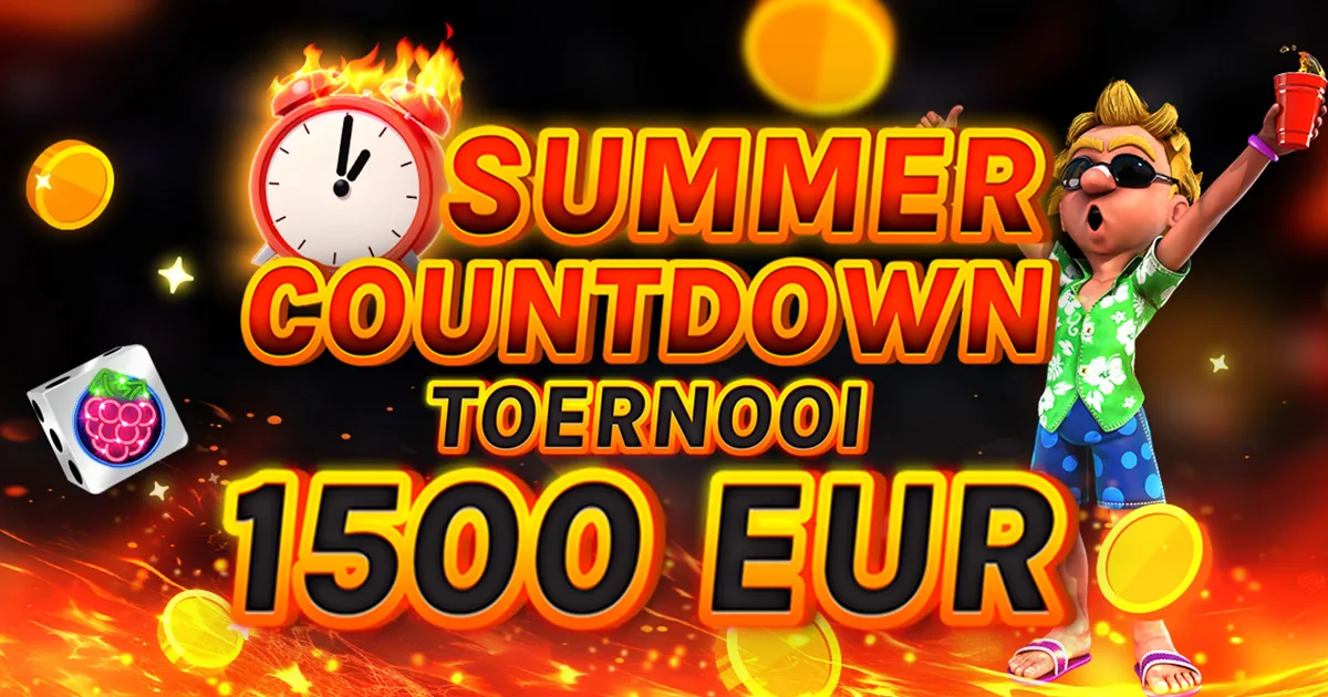 🔥 €1.500 Summer Countdown Toernooi🔥