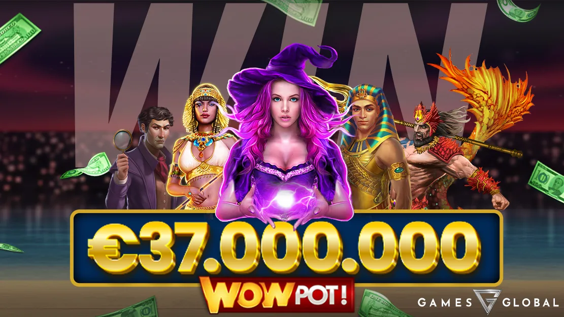 🎉 Games Global's Wowpot Hits an All-Time High: €37.000.000!