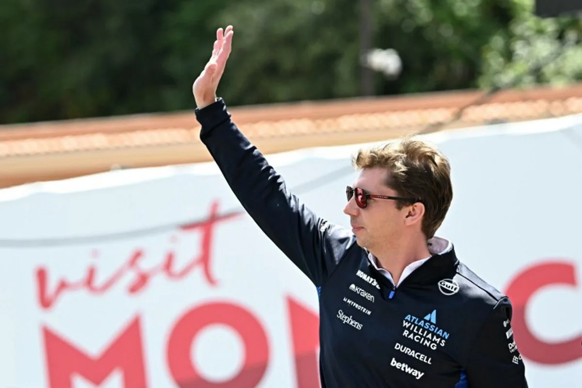 William's British team principal James Vowles waves as he arrives at the track ahead of the third practice session for the Formula One Monaco Grand Prix at the Circuit de Monaco, on May 24, 2025. Gabriel BOUYS / AFP