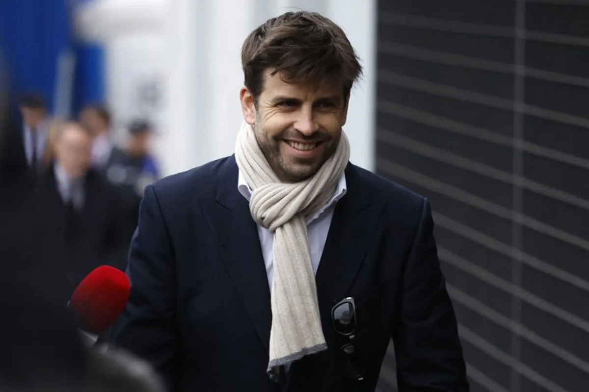 Former Spanish footballer Gerard Pique arrives to testify at a court in Majadahonda on March 14, 2025. The former Spanish footballer Gerard Pique has been summoned to testify today by the judge as an indicted suspect in a corruption case related to the relocation contract of the Spanish Super Cup to Saudi Arabi OSCAR DEL POZO / AFP