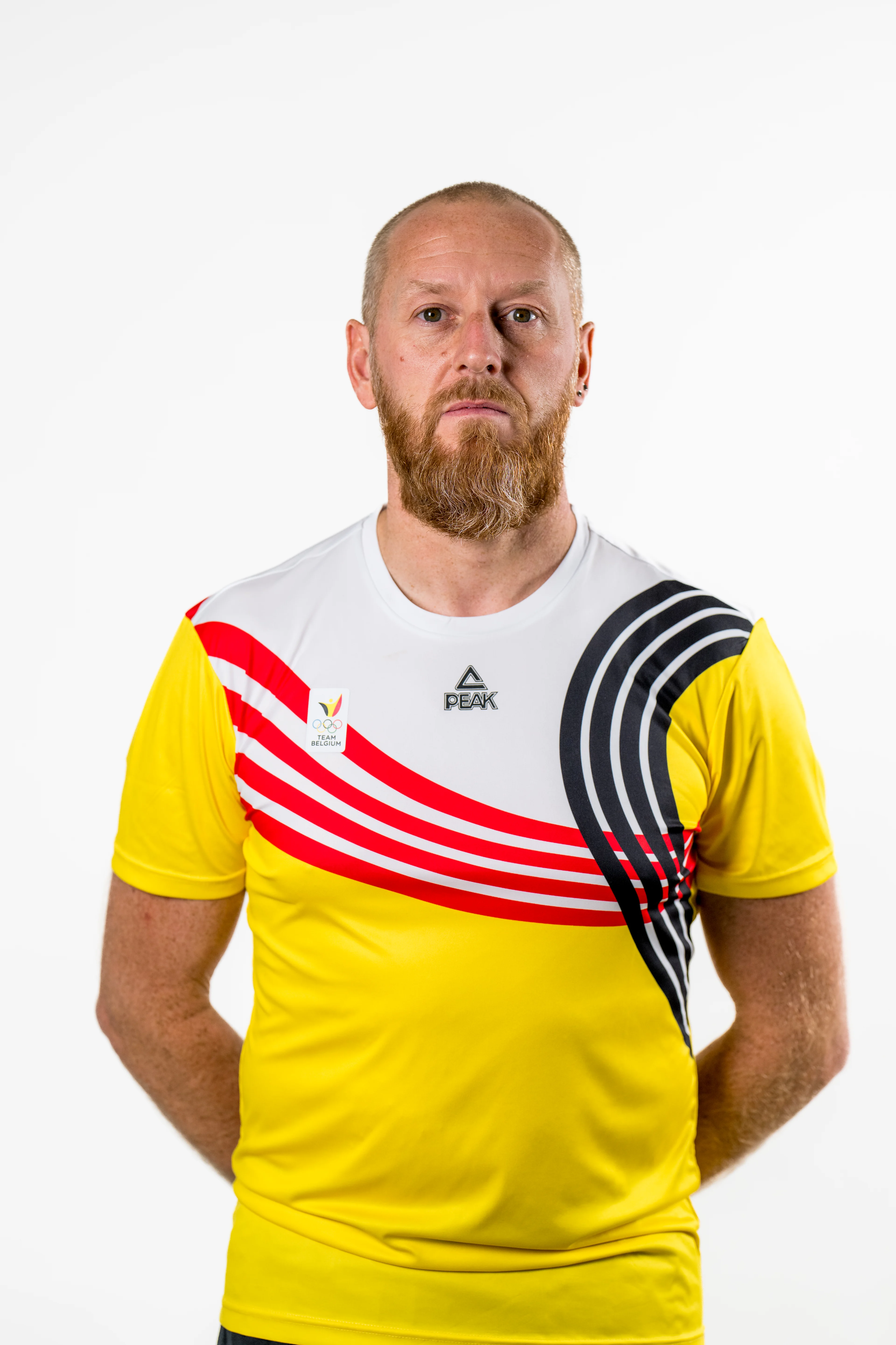 Athlete Yannick Peeters poses for the photographer pictured during the annual winter training camp of Team Belgium organized by the BOIC-COIB Belgian Olympic Committee, in Belek, Turkey, Wednesday 26 November 2025. The camp takes place from 19 to 26 November and focuses on the initial preparations for the 2028 Olympic Games in Los Angeles. BELGA PHOTO JASPER JACOBS