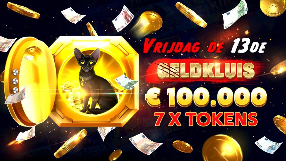 🍀 Extra geluk met extra Tokens op Vrijdag de 13e!