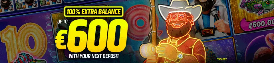 Daily Extra Balance: 100% up to €600 🟠