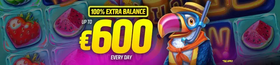 An extra with your daily deposit.