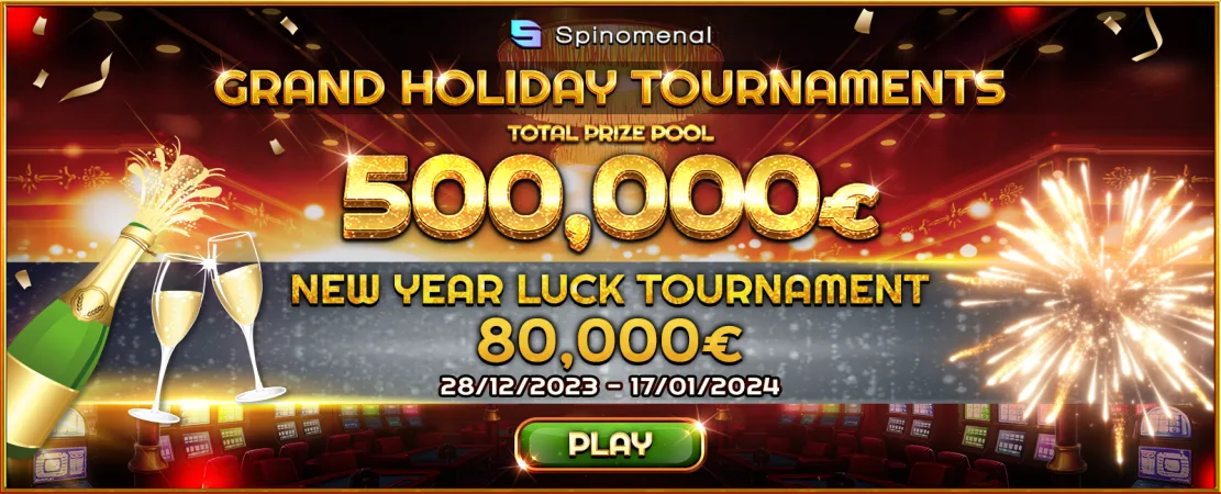 ⭐ Grand Holiday Tournaments - €500.000 - New Year Luck