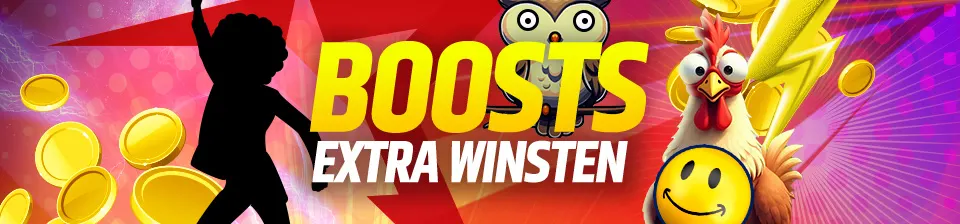 Bij Starcasino kan je regelmatig profiteren van speciale win boosts die je winsten verhogen met mooie extra's!