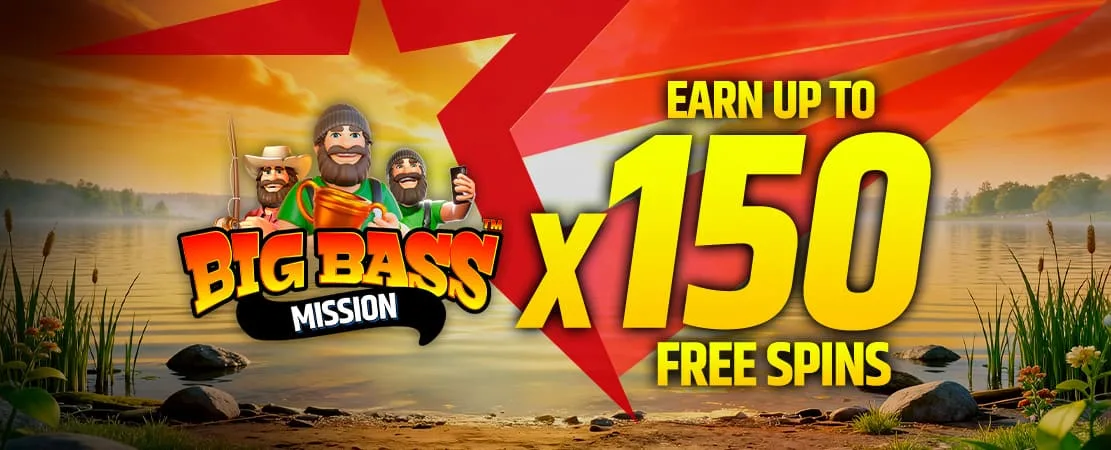 🎣 Big Bass Weekend Mission: collect 150 Free Spins 🐟
