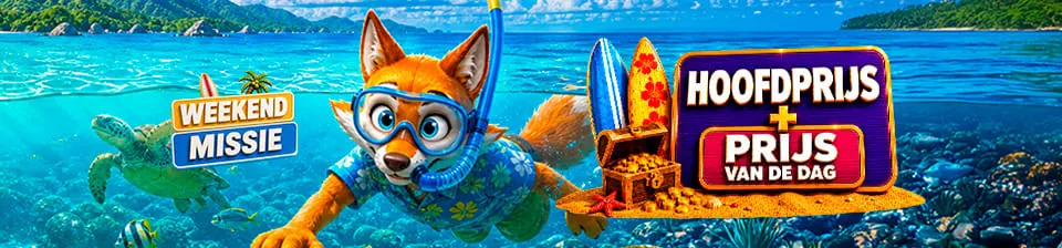 🏖️ Geniet van de strandvibe bij Starcasino! Duik in de Weekendmissie en geniet 3 dagen lang van zonnige beloningen. Voltooi alle 3 dagen van de kalender om de hoofdprijs te ontvangen!
