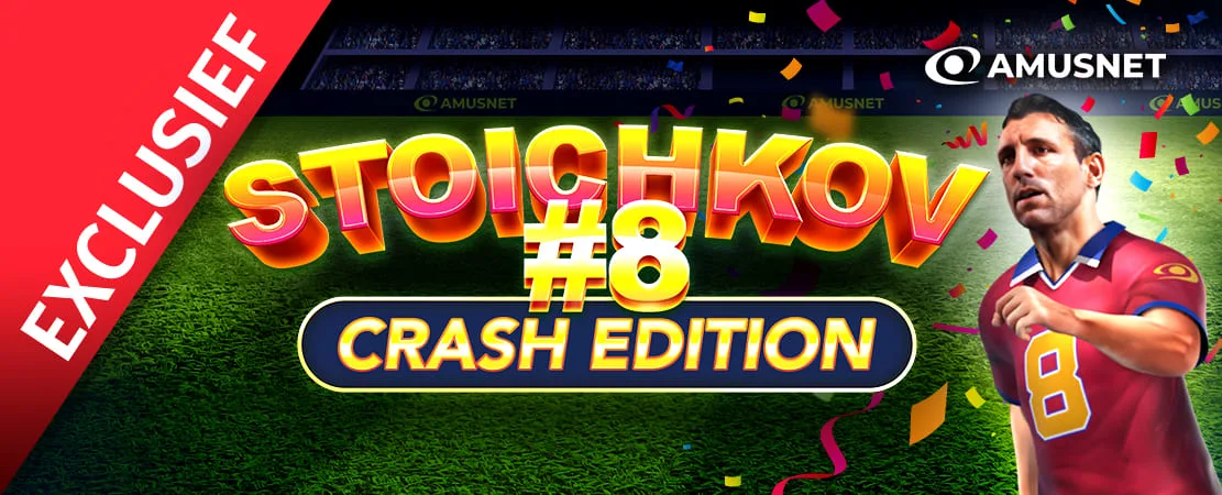 ⚽ Stoichkov #8 Crash Edition van Amusnet