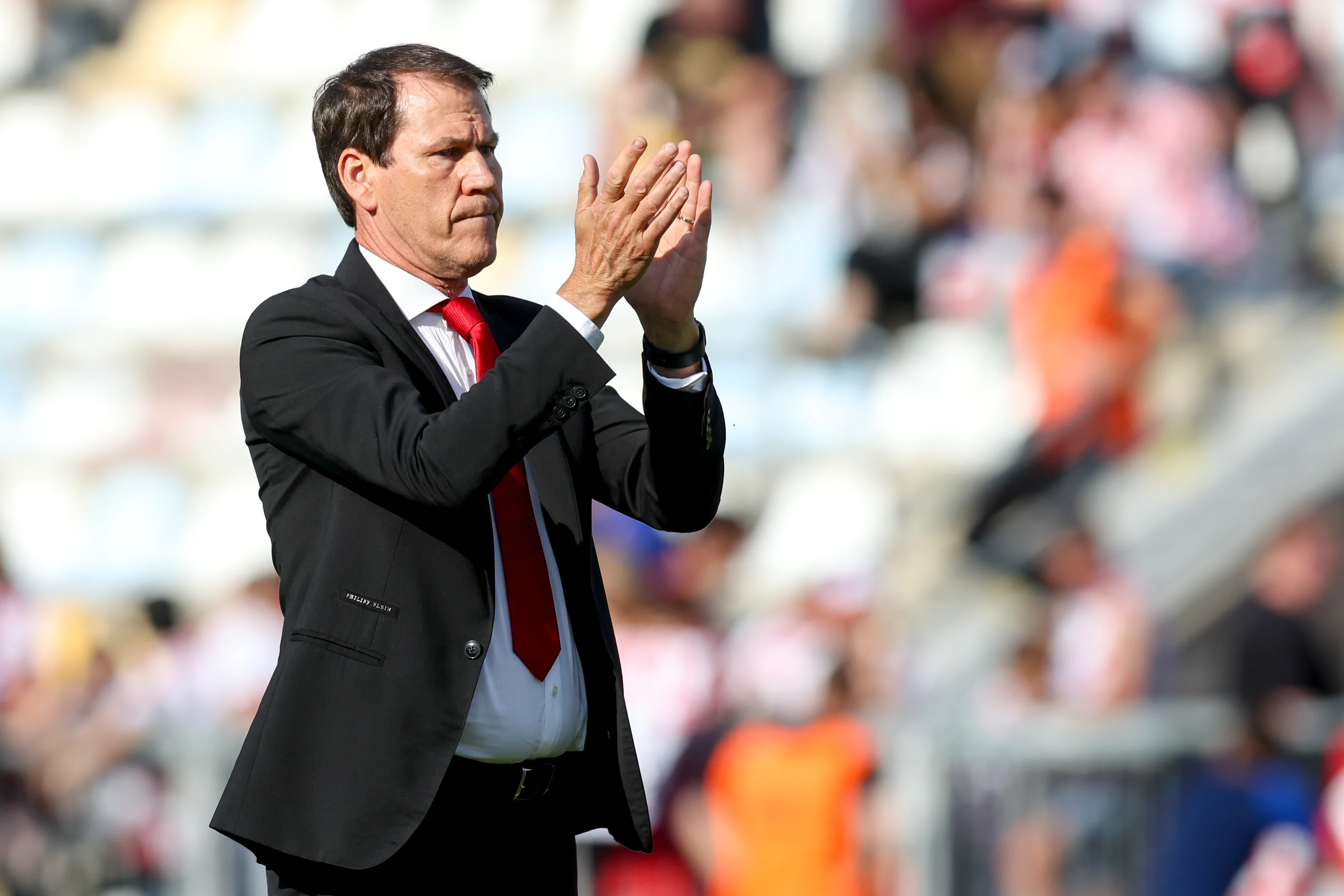 Belgium's head coach Rudi Garcia pictured during a friendly soccer game between Croatia and Belgian national soccer team Red Devils, in Rijeka, Croatia, on Tuesday 02 June 2026, part of the preparations for the 2026 FIFA World Cup. BELGA PHOTO BRUNO FAHY