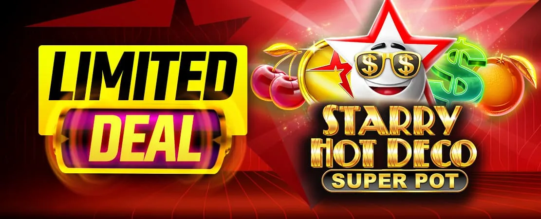 🤩 Xtra Payout Limited Deal | Starry Hot Deco Super Pot