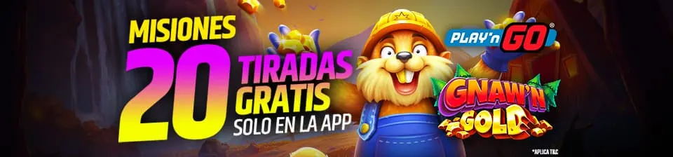 Completa las misiones y llévate tiradas gratis.