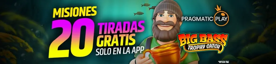 Completa las misiones y llévate tiradas gratis.