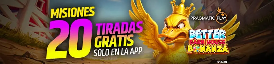 Completa las misiones y llévate tiradas gratis.