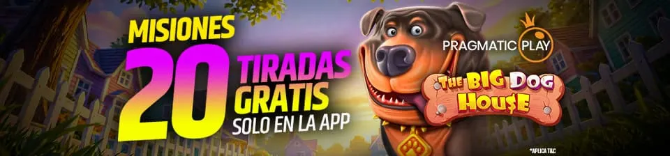 Completa las misiones y llévate tiradas gratis.