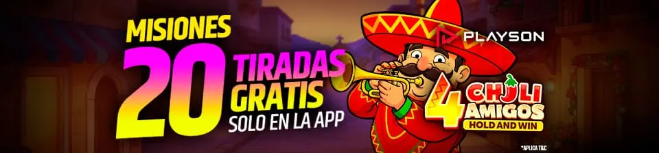 Completa las misiones y llévate tiradas gratis.