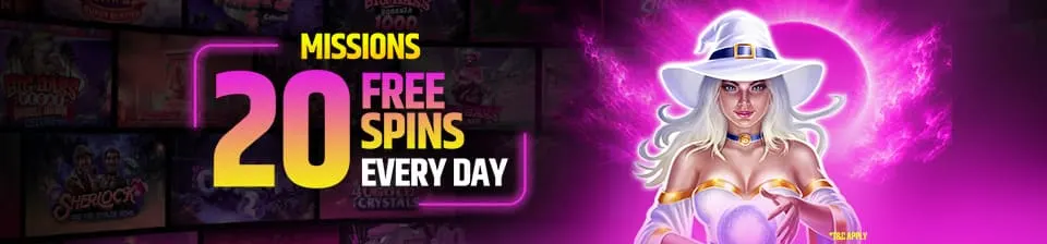 Daily missions in our App