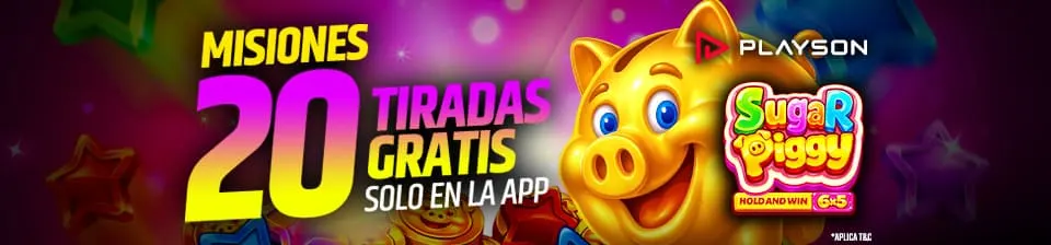 Completa las misiones y llévate tiradas gratis.