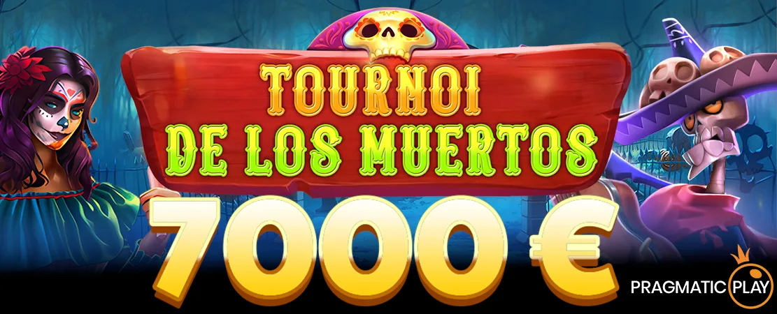 💀 "Tournoi de Los Muertos": Un spectacle Halloween exclusif avec Pragmatic Play sur Starcasino.be!