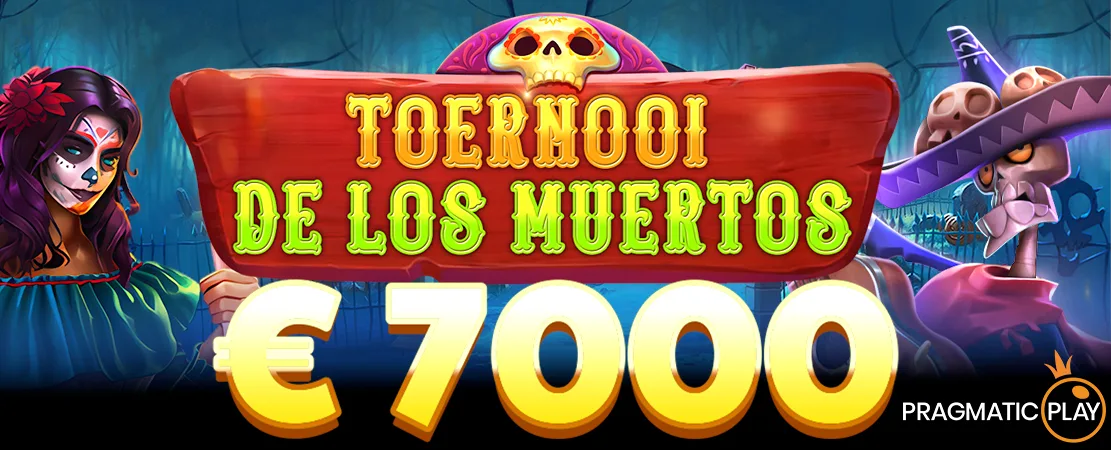 💀 "Toernooi de Los Muertos": Exclusief Halloween spektakel met Pragmatic Play op Starcasino.be!