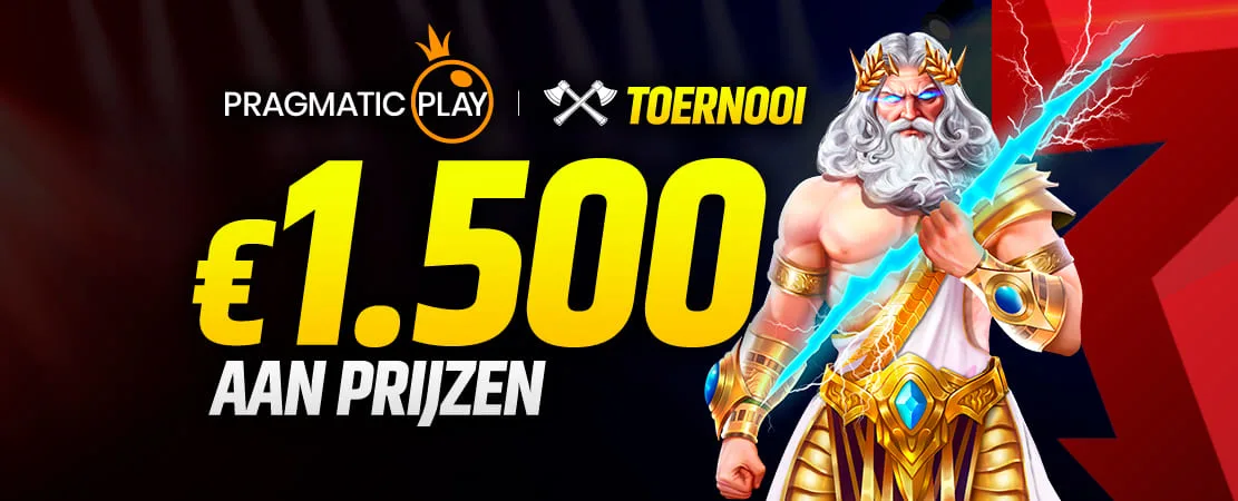 🏆 Pragmatic Play €1.500 Toernooi