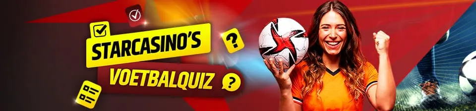 Speel Starcasino's Voetbal Quiz en win prijzen!
